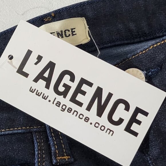 2/$50 L'Agence Dark Blue Jeans Size 25 - Picture 4 of 5